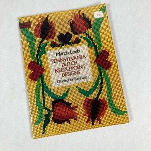 Pennsyvania Dutch Needlepoint Designs Charted For Easy Use Marcia Loeb 1976
